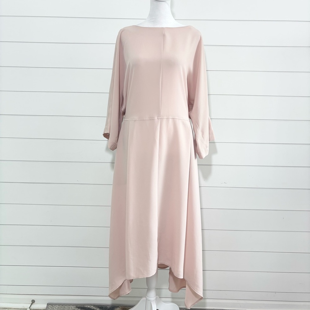 Prologue‎ Soft Blush High-Low Midi Dress